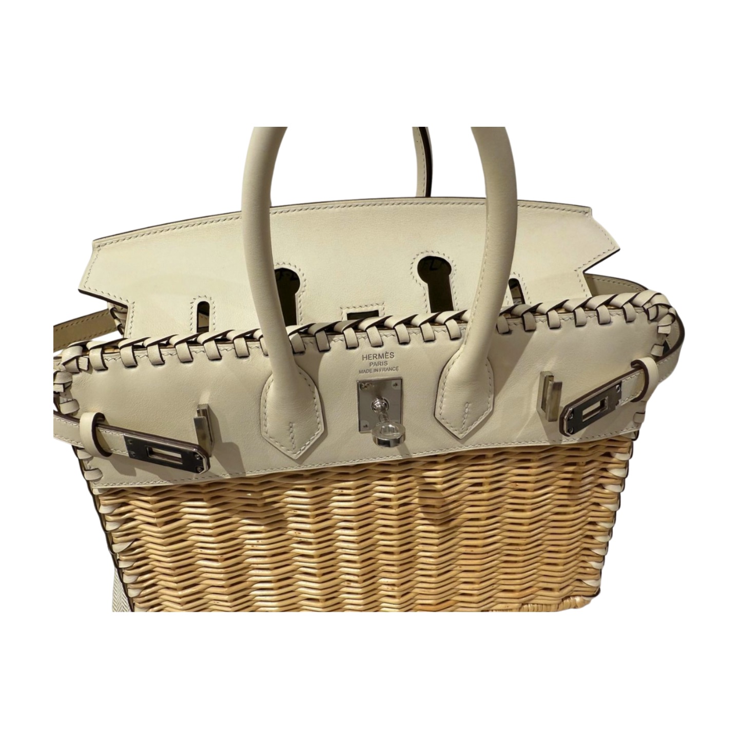 Hermès Birkin 25 Picnic Nata — view 8