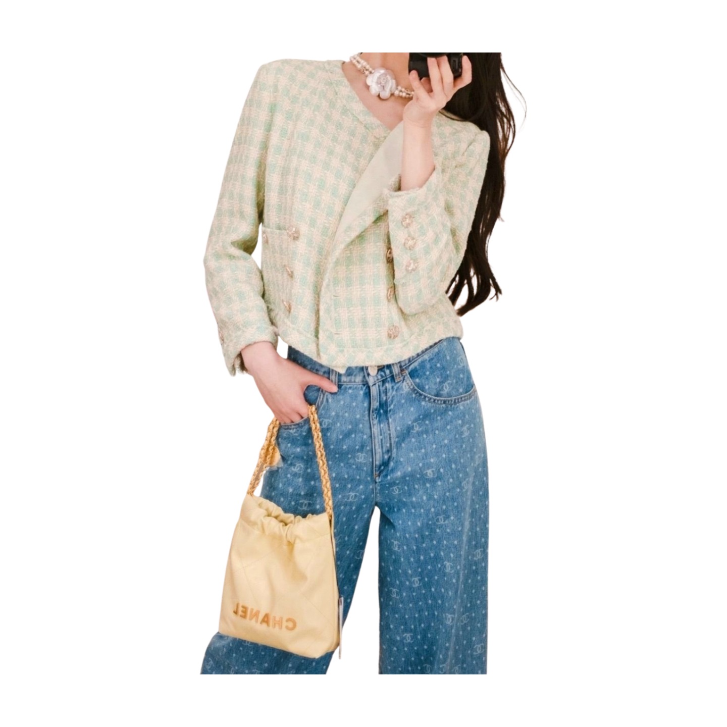 Chanel 23S Runway Tweed Jacket — view 11