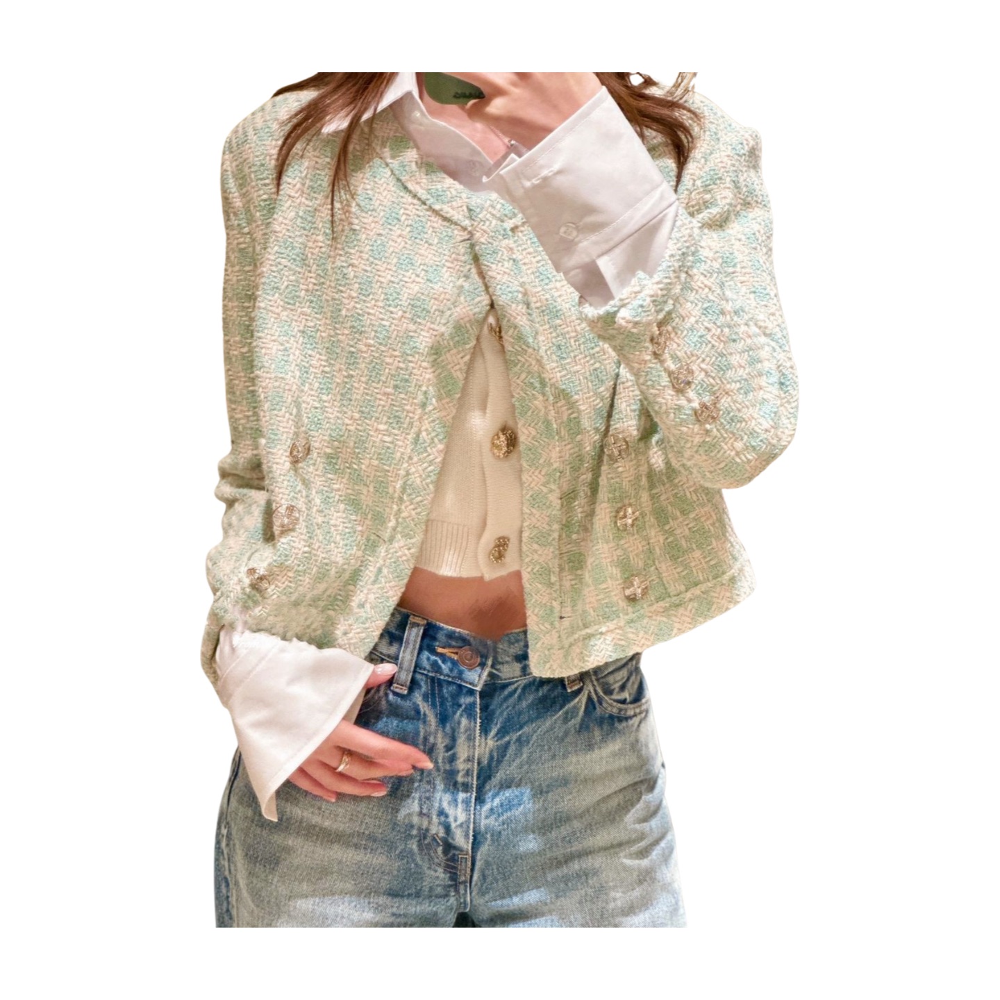 Chanel 23S Runway Tweed Jacket — view 12