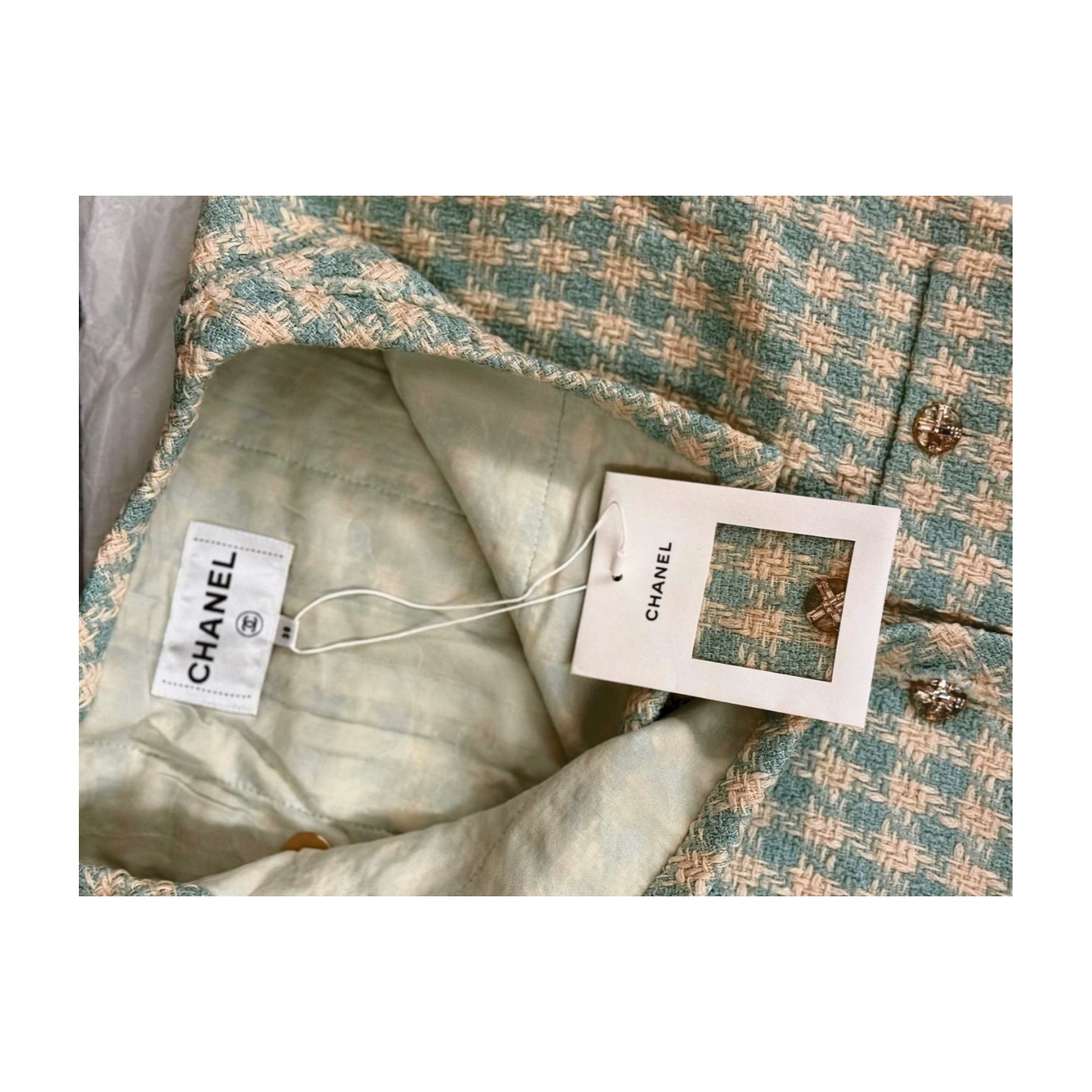 Chanel 23S Runway Tweed Jacket — view 8