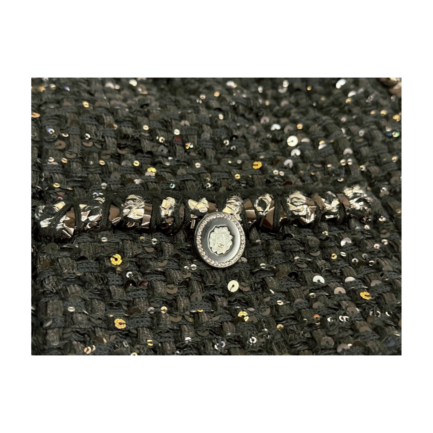 Chanel Jacket Glittered Tweed — view 10