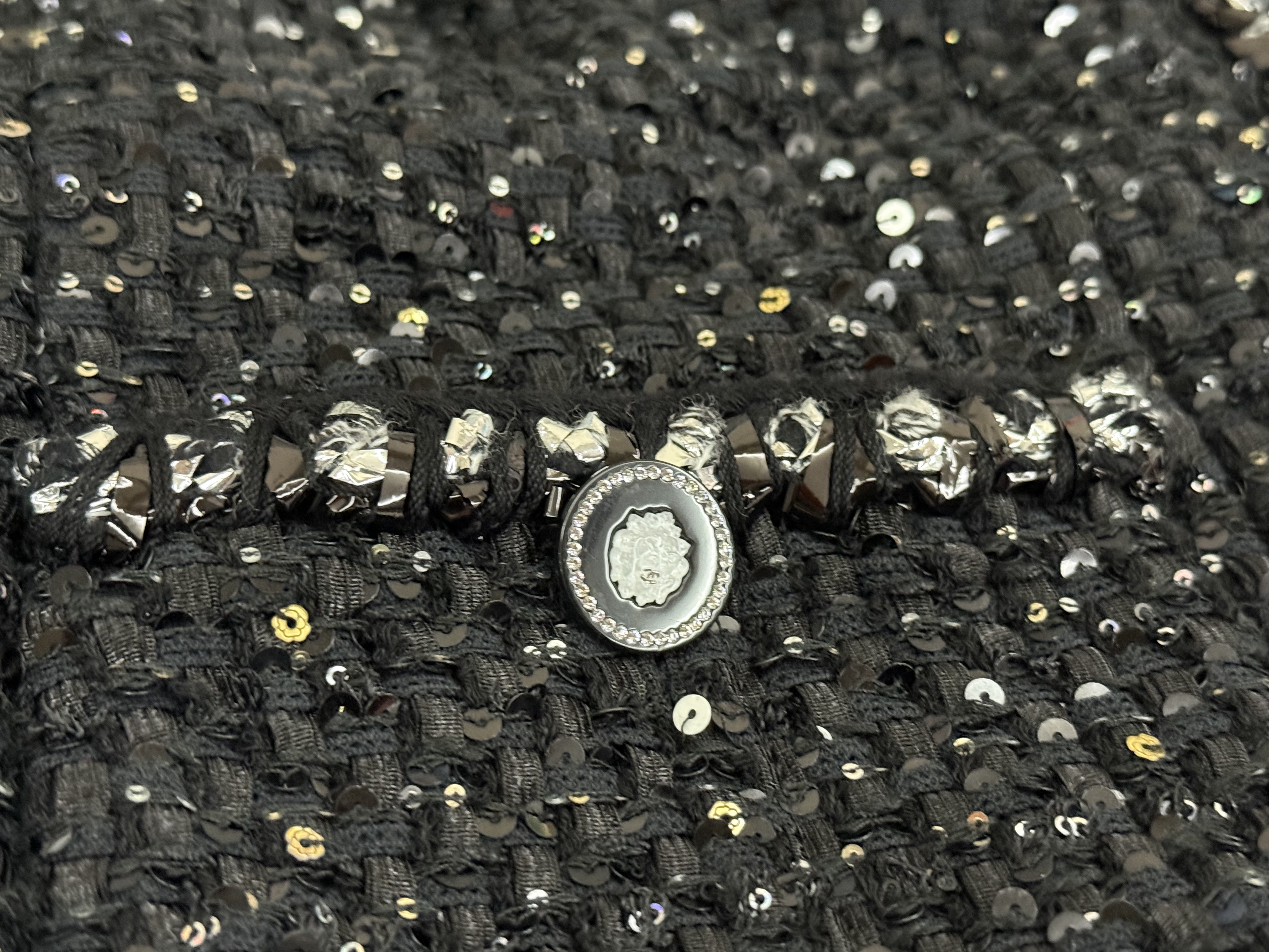 Chanel Jacket Glittered Tweed — view 11