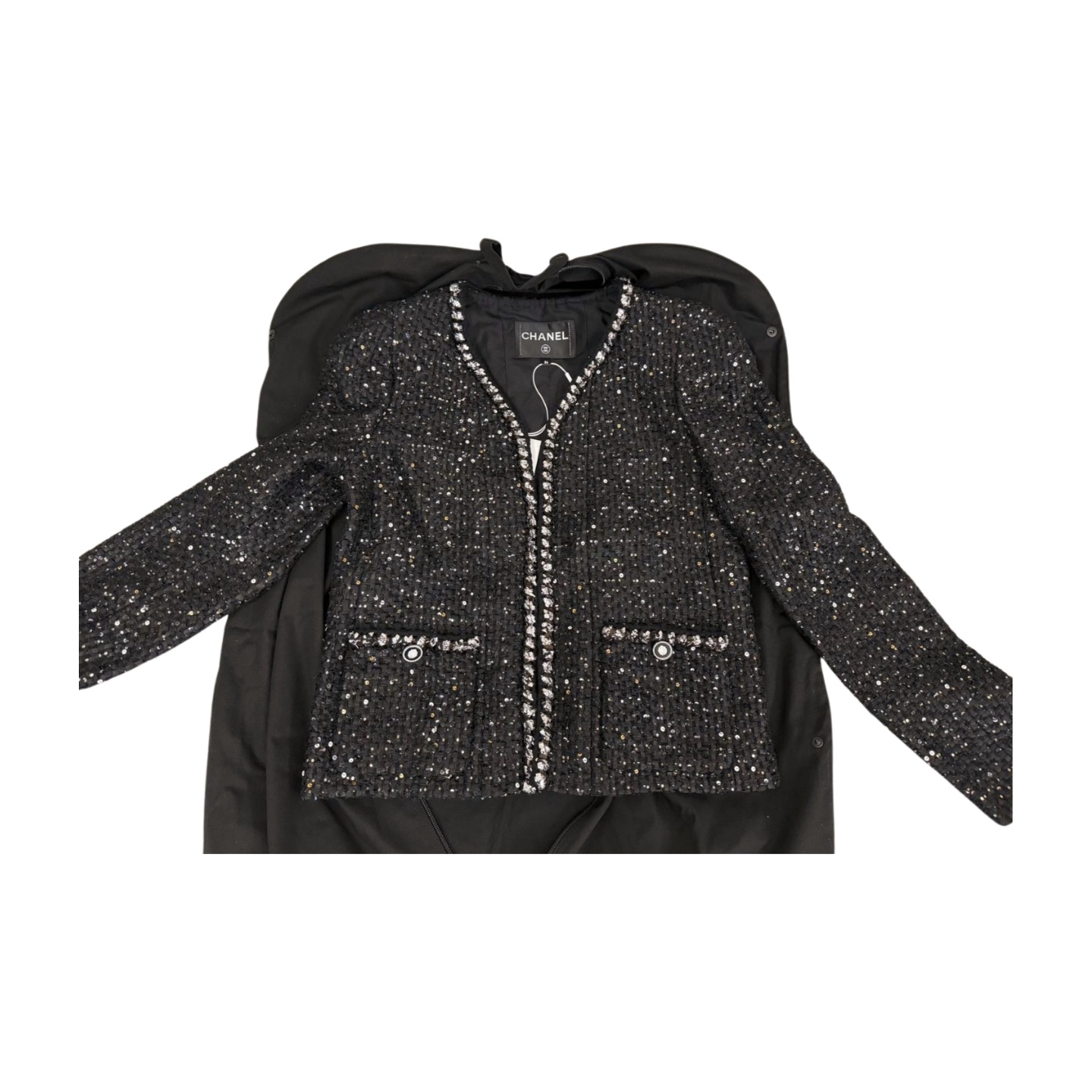 Chanel Jacket Glittered Tweed — view 6