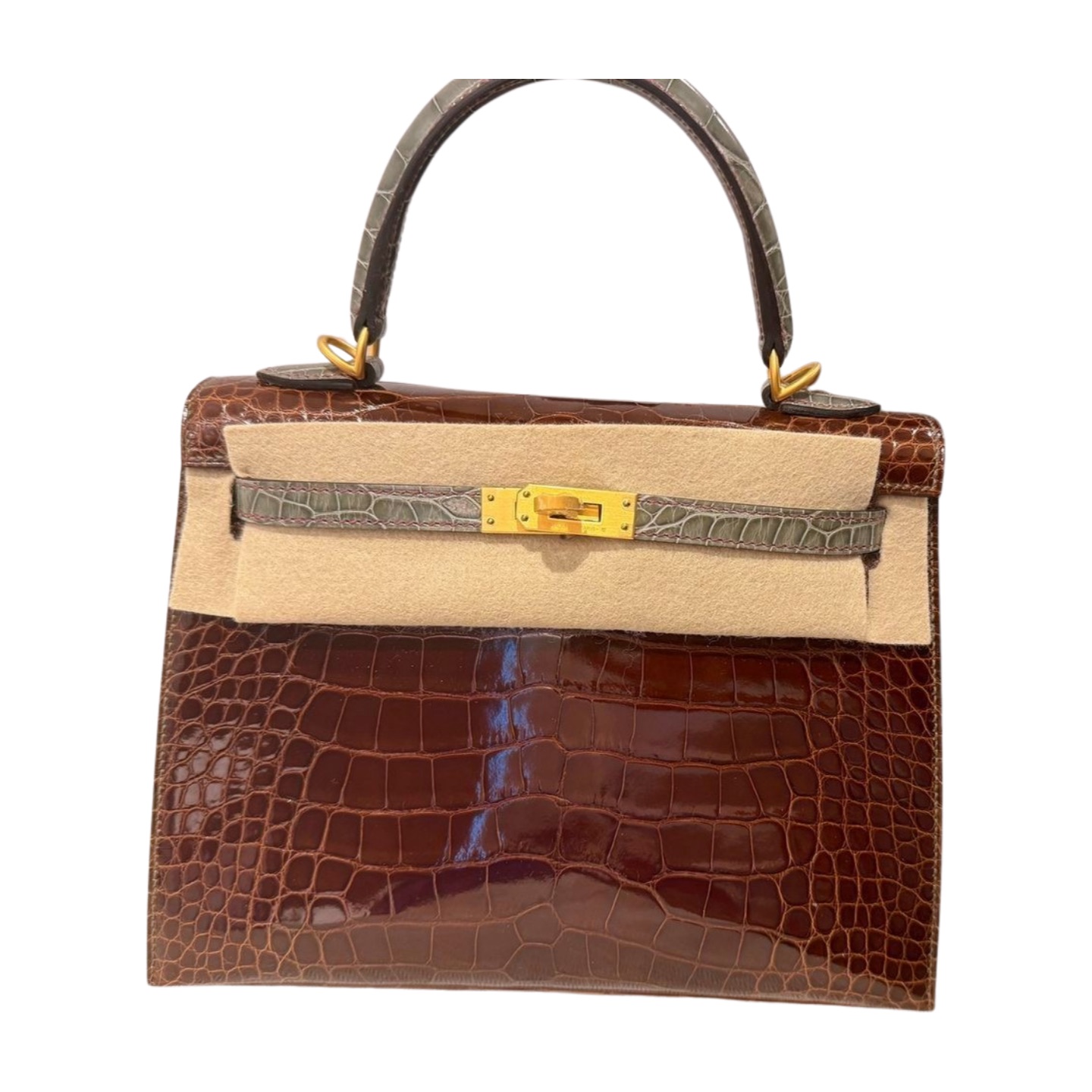 Hermès Kelly 25 Sellier Alligator — view 10