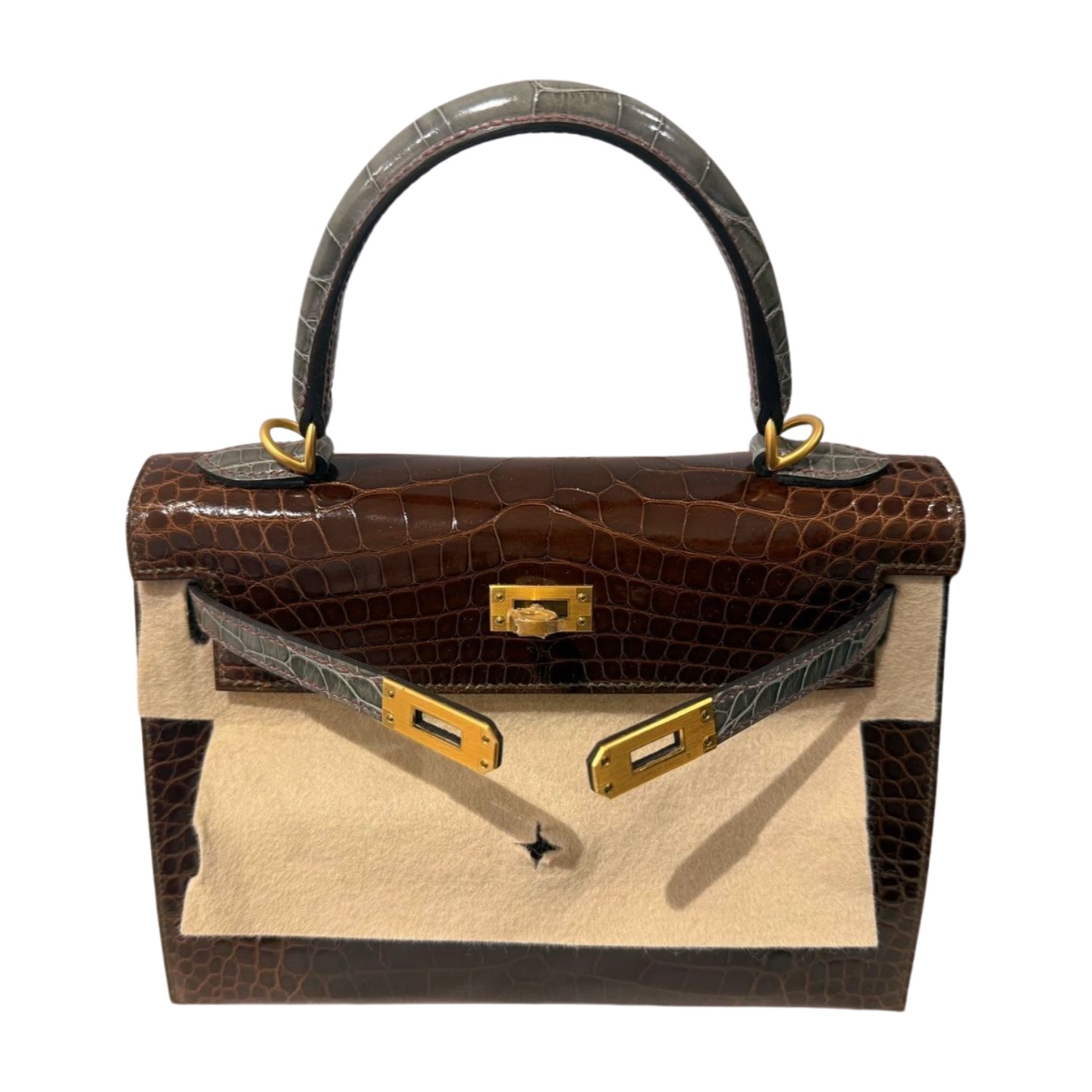 Hermès Kelly 25 Sellier Alligator — view 4