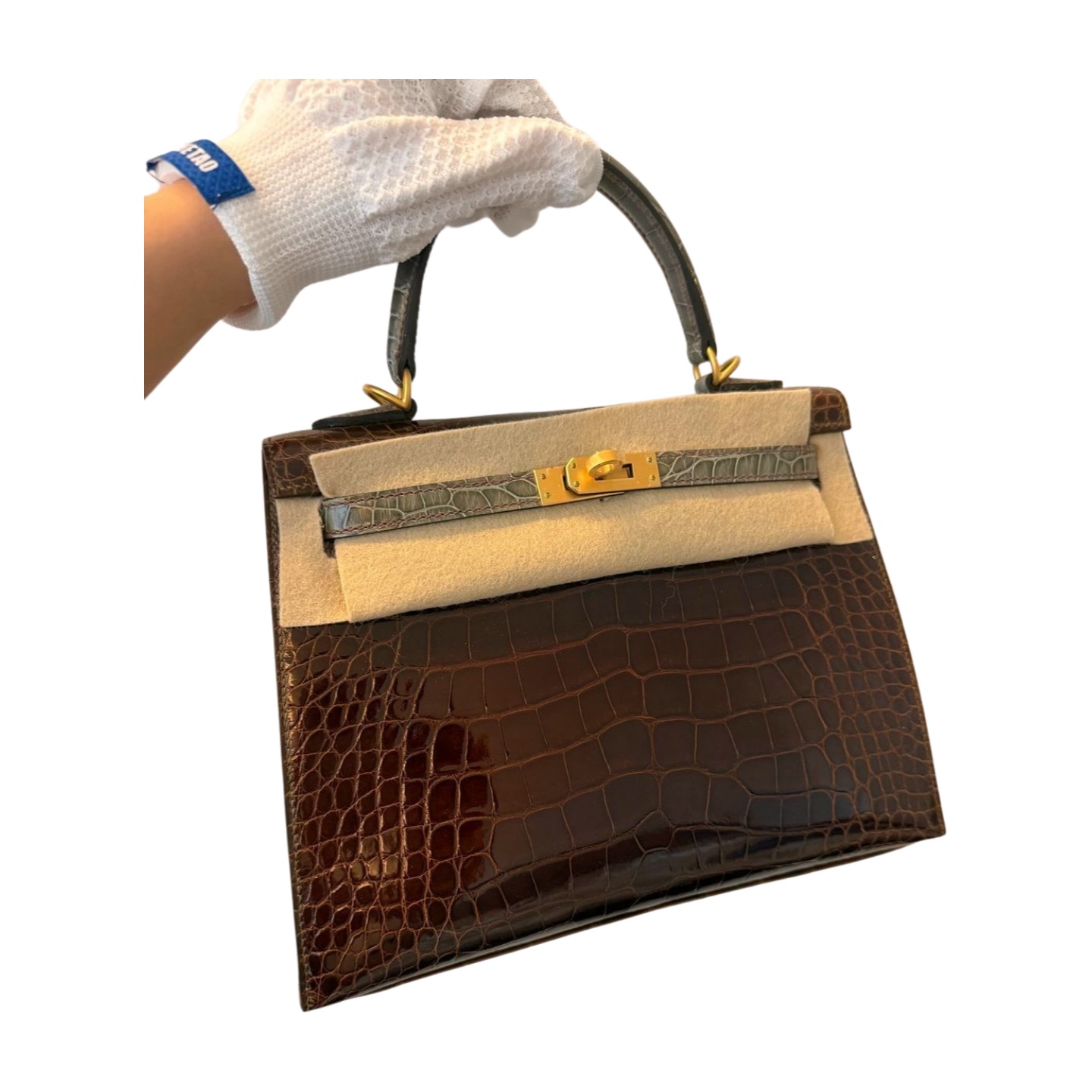 Hermès Kelly 25 Sellier Alligator — view 6