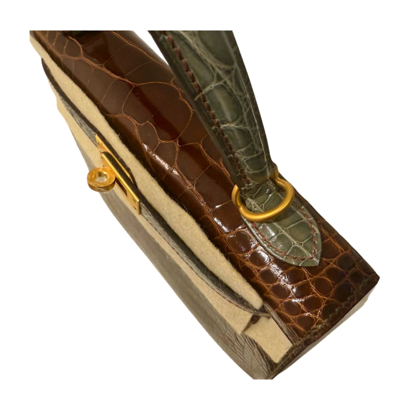 Hermès Kelly 25 Sellier Alligator — view 9